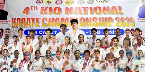 Bengal Karate Rises Under Hanshi Premjit Sen: 26 Medals at 4th KIO ...