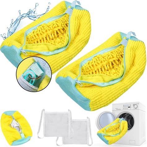 Amazon.com: Shoe Washing Machine Bag, 2 Pack Laundry Shoe Bags for ...