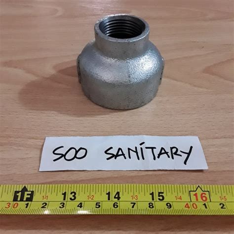 Jual Verlop Sock 2 x 1" Galunggung Sok Besi Galvanis Socket Drat Dalam ...