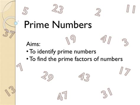 Image result for Prime Number Video Lesson