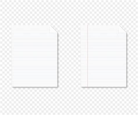 Blätter aus gestreiftem Papier auf transparentem Hintergrund | Premium ...
