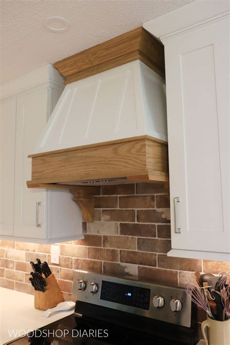 How to Build a DIY Wood Range Hood | Wood range hood, Range hood, Wood ...