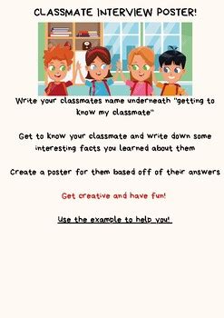 Classmate Interview Presentation Example 的图像结果