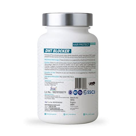 DHI DHT Blocker Capsule - Natural Solution for Hair Loss – DHI Hair ...