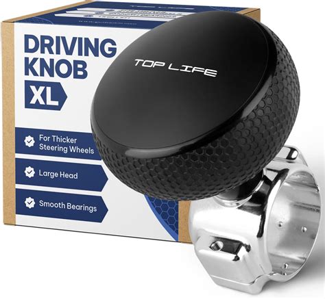 Amazon.com: QUICK-KNOB Steering Wheel Knob Spinner - Quick-Release and Bearingless for a Long ...