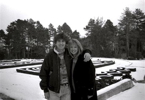 Harrison Archive : Pattie Boyd's final picture with George (on a...