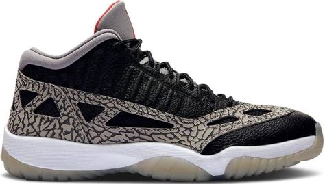 Jordan 11 Retro IE Low Black Cement for Sale | Authenticity Guaranteed ...