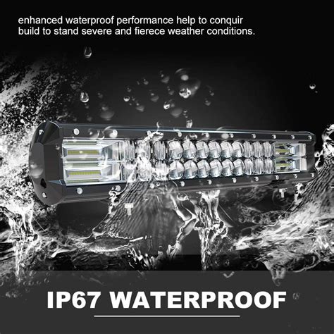 Buy KEENAXIS Led Light Bar 20Inch, IP68 Waterproof 20 led Light bar and ...