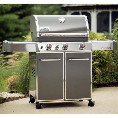Weber Genesis Premium EP-330 Freestanding Propane Gas Grill With Sear ...