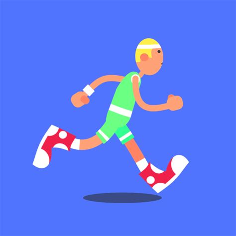 Running Cartoon GIF 的图像结果