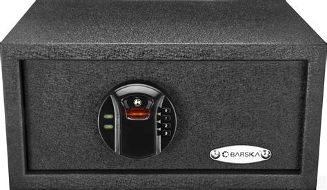 Barska HQ100 Biometric Keypad Safe, 30 Fingerprint Memory Review - Gun ...