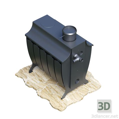 3d model Floor Fireplace | 106437 | 3dlancer.net