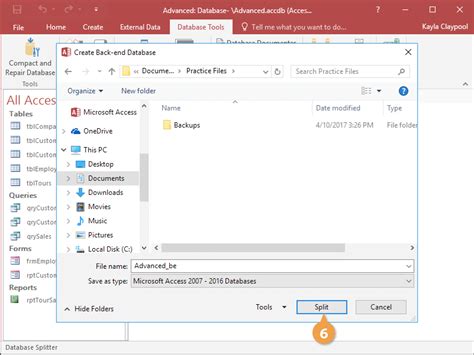 Image result for Access Split Database