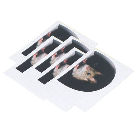 Mouse Hole Wall Stickers, Realistic Mouse Hole Wall Stickers Cartoon 3D ...