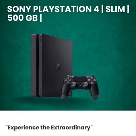 SONY PLAYSTATION 4 | SLIM | 500 GB | PREOWNED Games Loaded
