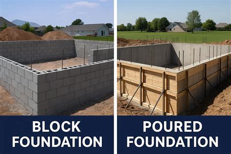 Block Foundation vs Poured Foundation: Which One Is Better for Your Build?
