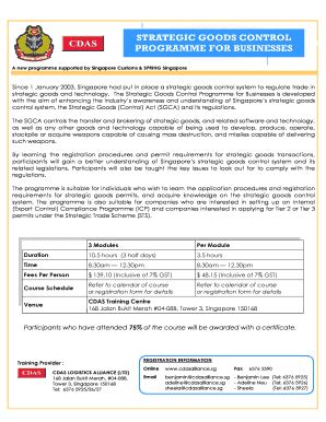 Fillable Online ipower com strategic goods control icp in singapore ...