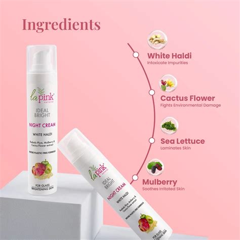 Buy Ideal Bright | Best Night Cream Online in India – La Pink