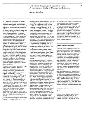 Fillable Online archnet The Visual Language of Symbolic Form: A ...