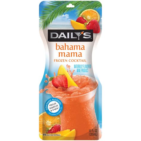 Daily's Tropical Bahama Mama Frozen Cocktail - Shop Malt Beverages ...