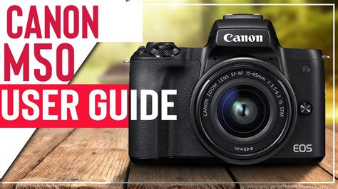 Image result for Canon M50 Tutorial