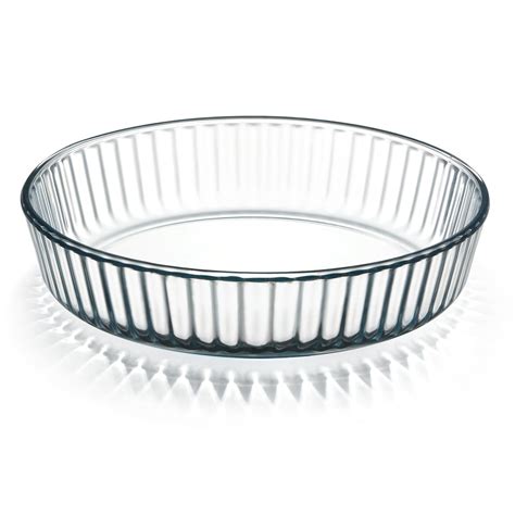 Snapklik.com : NUTRIUPS 10.25 Inch Glass Pie Plate, Deeper