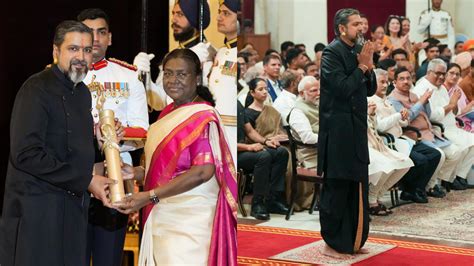 `The stage is our temple`: Ricky Kej goes barefoot to accept Padma Shri