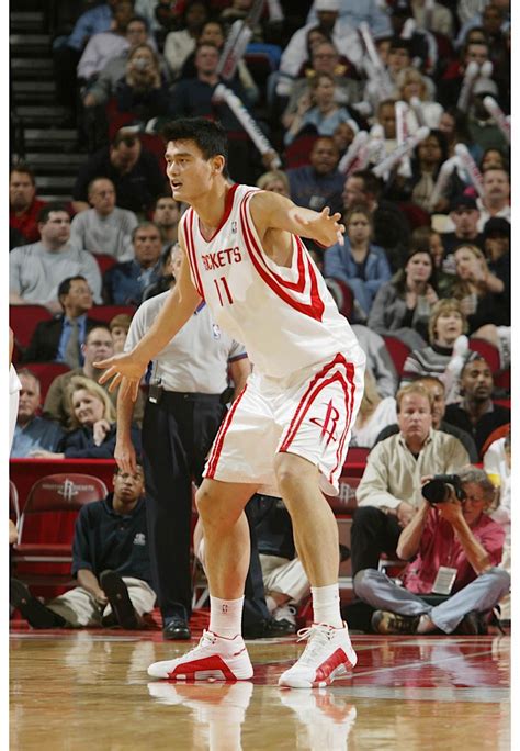 2004-05 Yao Ming Houston Rockets Game-Worn Shoes - Grey Flannel Auctions