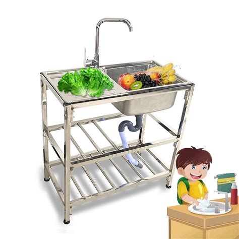 Commercial Restaurant Sink Utility Sink Stainless Steel Sink With ...