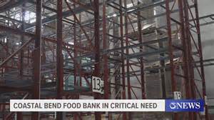 Coastal Bend Food Bank in need of donations, 'critically low' inventory
