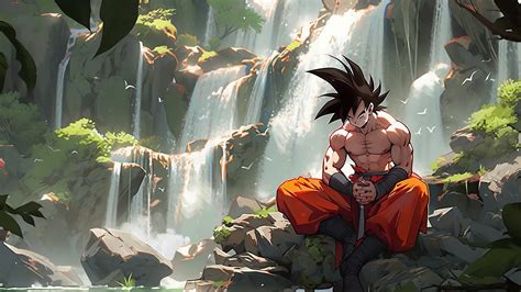 Goku Meditating Dragon Ball Z Live Wallpaper - MoeWalls