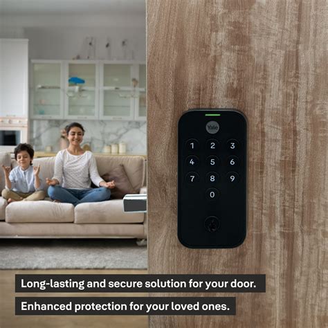 Yale TYE Digital Lock, Black Color, with PIN and Manual Key – Yale India