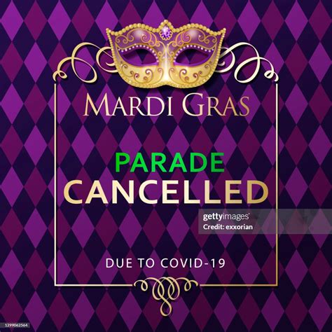 Mardi Gras Parade Cancelled High-Res Vector Graphic - Getty Images