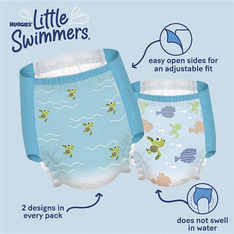 Swim Diapers Size 5-6 - Huggies Little Swimmers Disposable Swimming ...