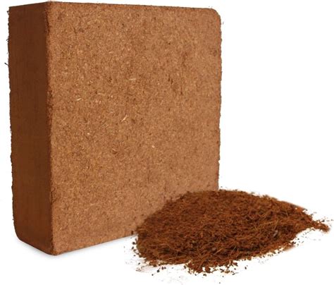 60 Litre - 5kg Natural Coir Coco Brick Block Organic Coconut Fibre ...