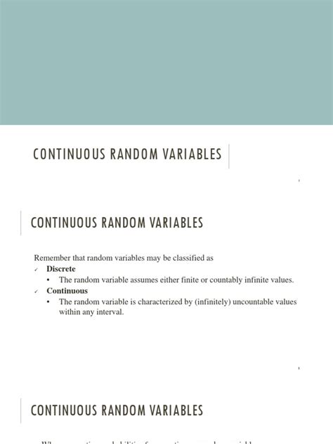 Image result for What Is PDF of Continuous Random Variable