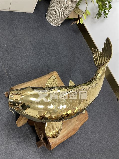 不锈钢鱼雕塑|手工艺|其他手工|凯亮不锈钢雕塑 - 原创作品 - 站酷 (ZCOOL)