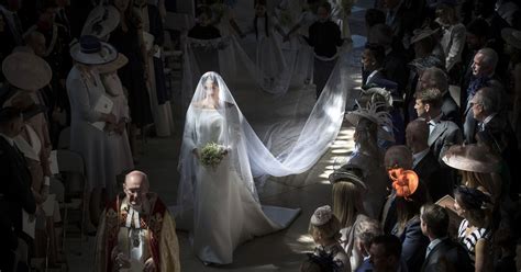 Royal wedding: Hidden under Meghan Markle’s Givenchy veil was Britain ...