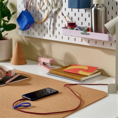 LILLHULT USB-A to lightning, dark red-brown, 1.5 m (4'11") - IKEA