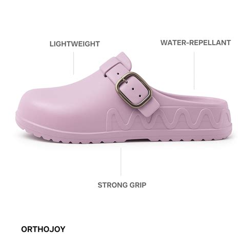 ORTHO JOY Orthopedic Support Clogs for Women – Comfortable Arch Support ...