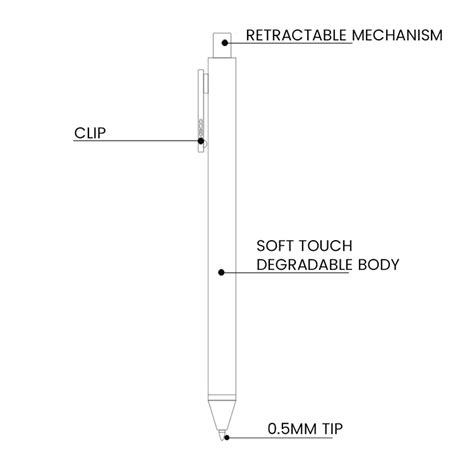 Kaco Pure Softtouch Degradable Gel Ink Pen - SCOOBOO - Kaco