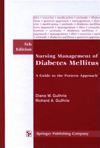 Buy Nursing Management of Diabetes Mellitus: A Guide to the Pattern ...