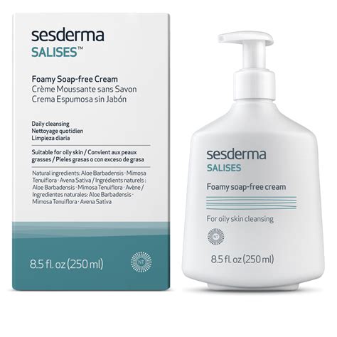 SALISES Foamy Soap-free Cleanser Cream 8.5 fl. Oz | SESDERMA
