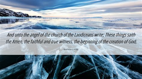 Revelation 3:14 KJV Desktop Wallpaper - And unto the angel of the ...