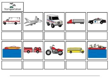 Transportation Labeling Worksheet 的图像结果