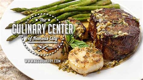 Class: Festive AF Steak & Seafood Dinner, Culinary Center of Kansas ...