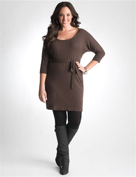 Plus Size Sweater Dress by Lane Bryant | Lane Bryant item 154405 | Plus ...