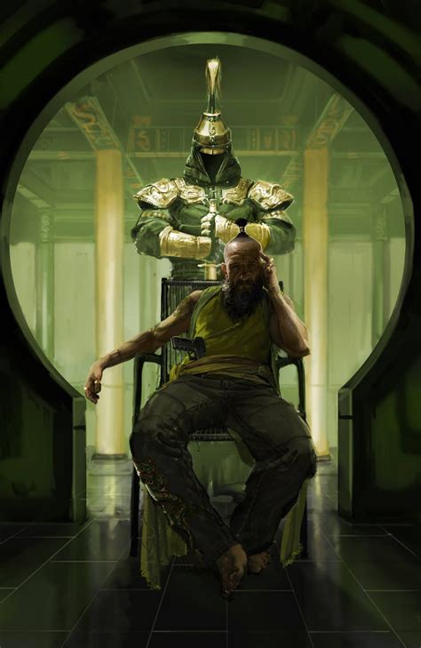 Iron Man 3 - The Mandarin concept art by Ryan Meinerding * | Iron man ...
