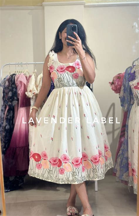 Maya~ Embroidery Dress | Lavender Label