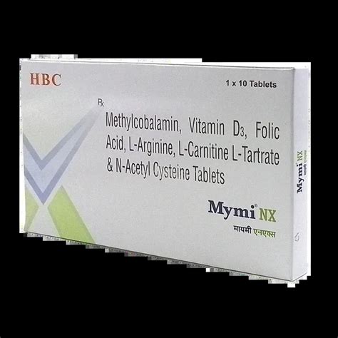 MYMI NX TABLET 10'S : View Price, Combination and Alternatives | Medkart